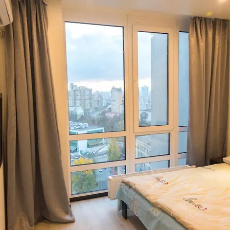 Панорамные Апартаменты В Новом Доме Kyiv Exterior photo